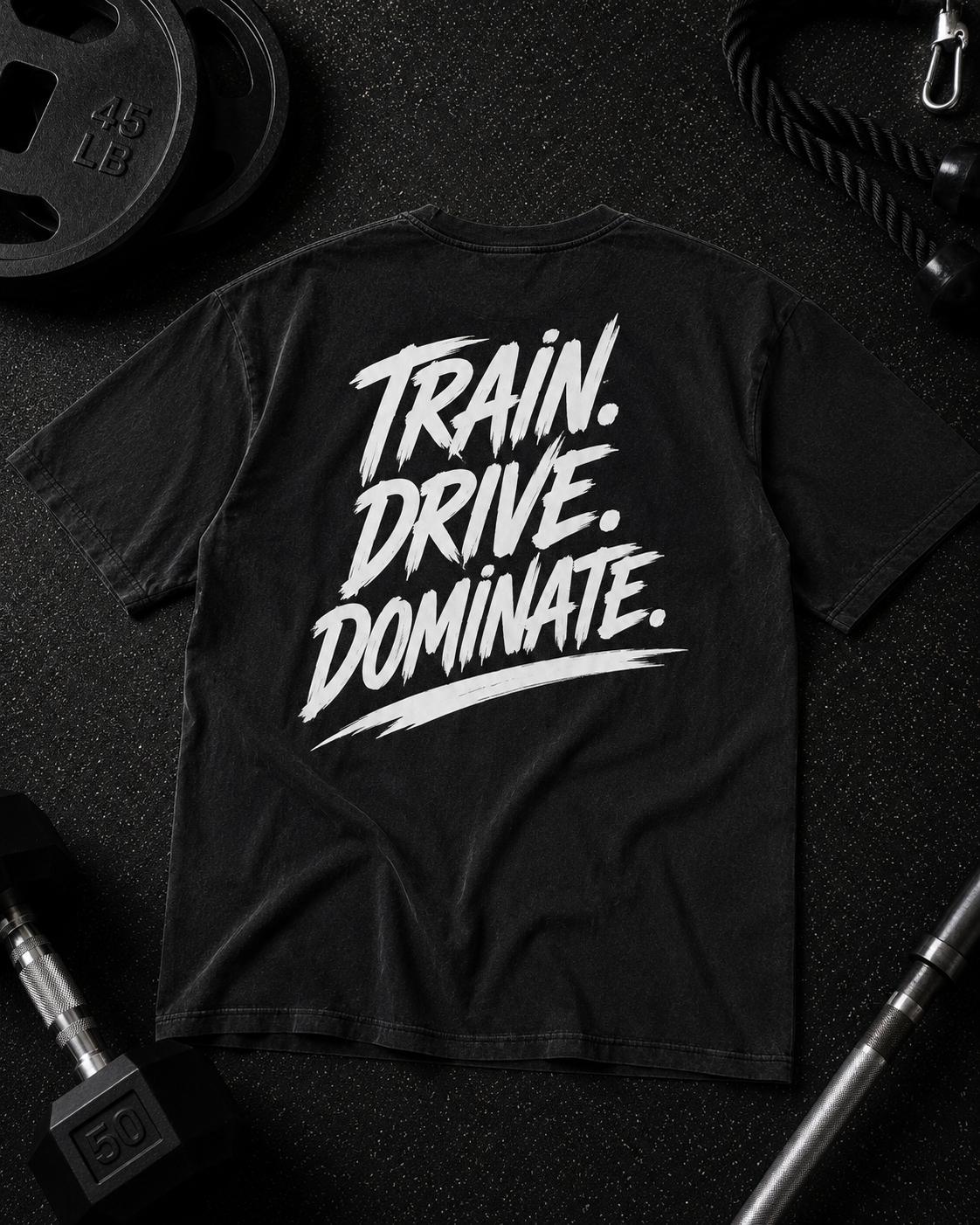 Train. Drive. Dominate. Tee