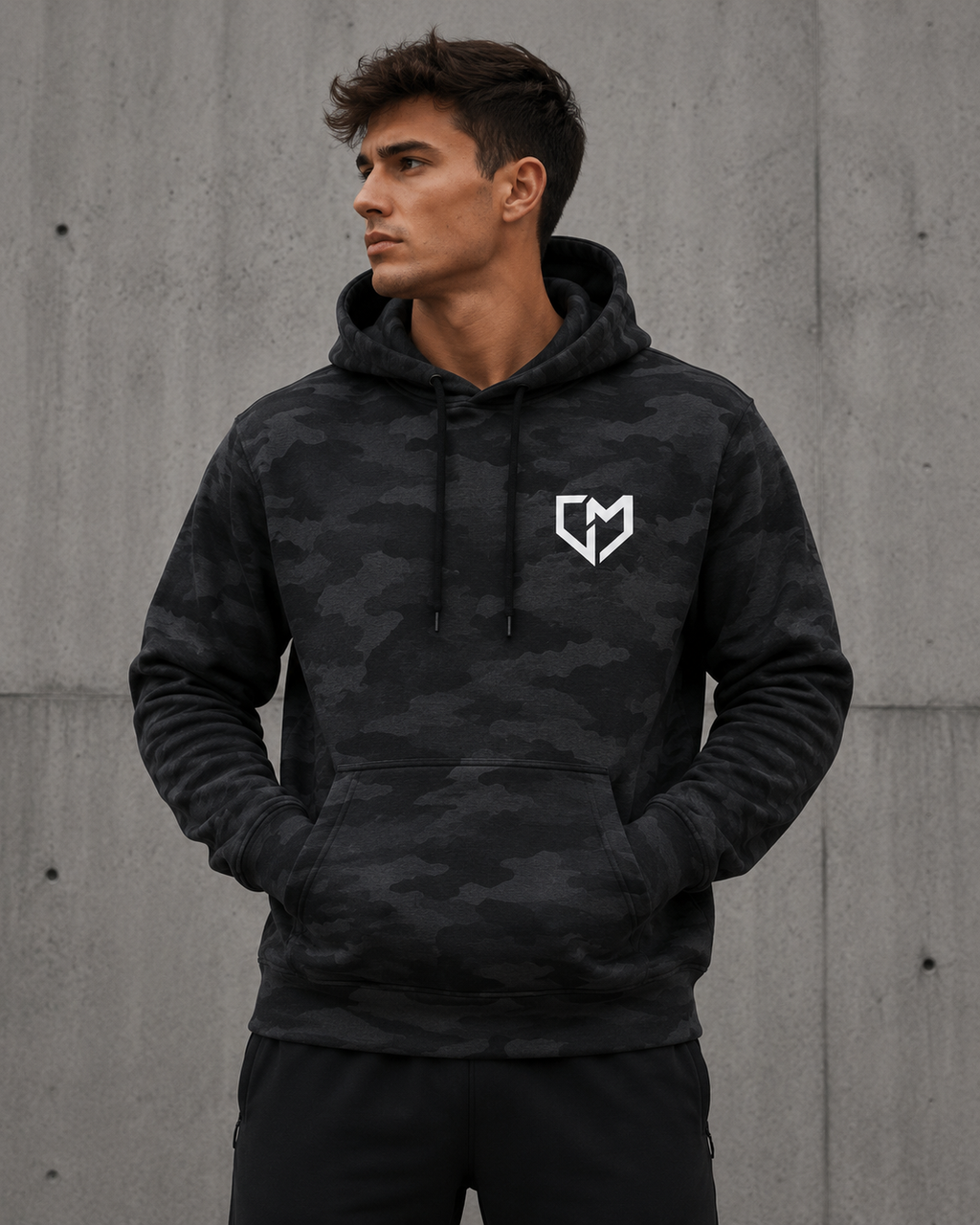 Train. Drive. Dominate. Heavyweight Hoodie