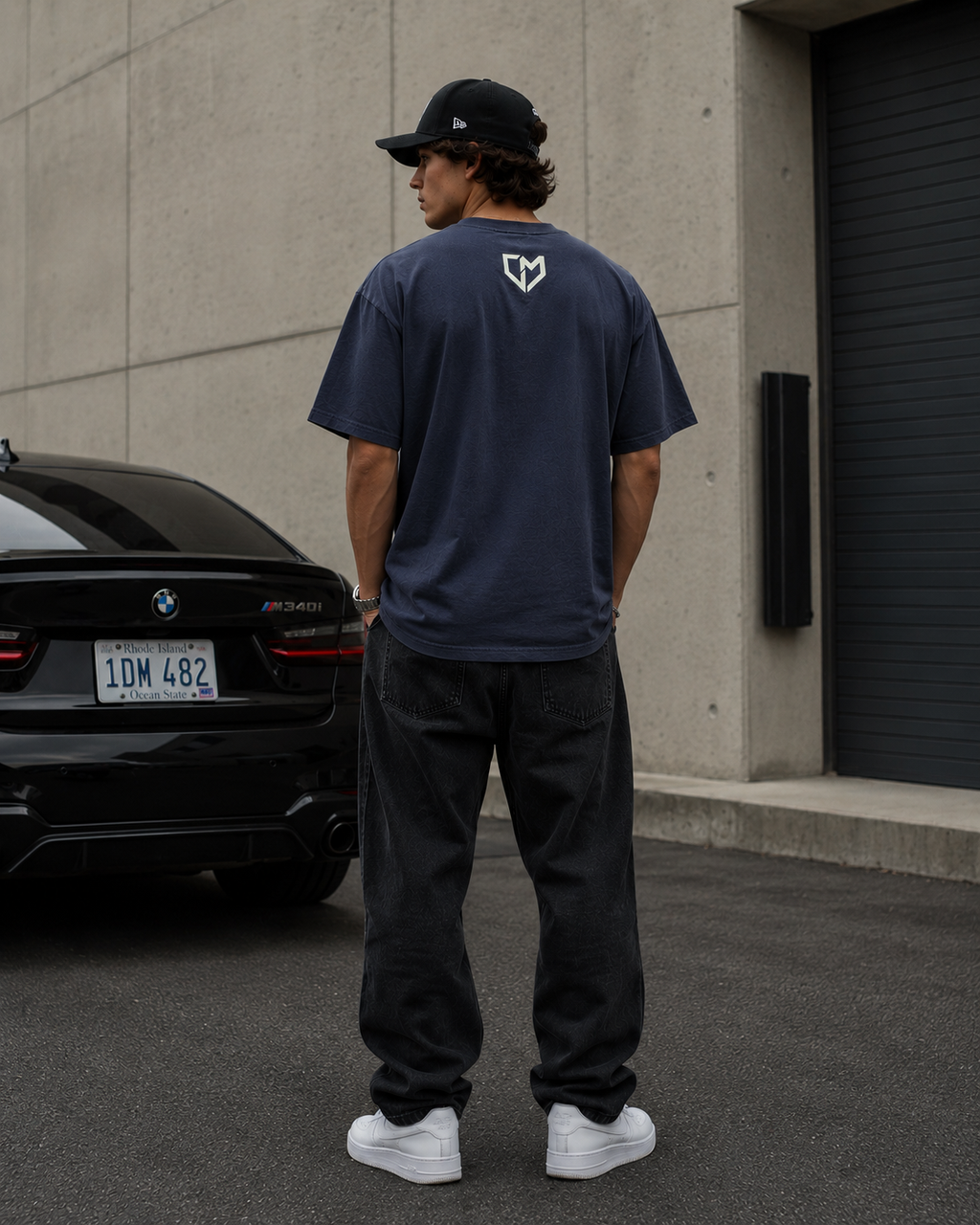 Train. Drive. Dominate. Puff Print Tee